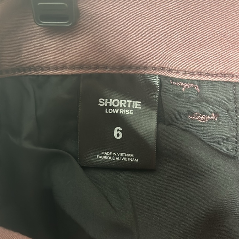 Express Low Rise Shortie Shorts - Picture 4 of 5